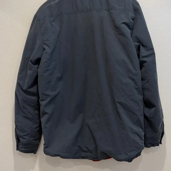 Eddie Bauer Voyager Fleece Lined Snap Front Men’s Shirt/Jacket size L - Picture 4 of 7